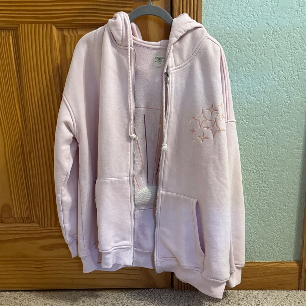 sunkissed coconut pink sunset zip up